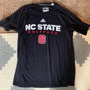Adidas Black NC State Tee Men's Size M